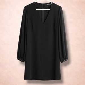 ZARA Black Mini Dress | WhimsiGoth Gothic Grunge Dark Academia Witchy Romantic